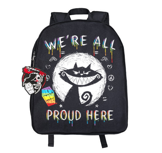 Akumu Ink bag, goth bag, skull bag,