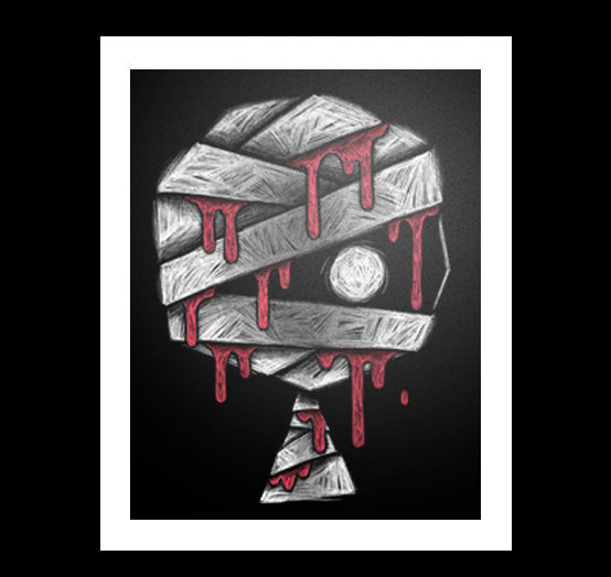 Hidden But Not Forgotten Artwork – gothic art by Akumu Ink, alt fashion art from Akumu Ink Clothing