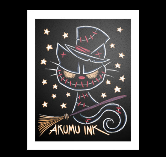 The Wicked Creature Artwork – gothic art by Akumu Ink, alt fashion art from Akumu Ink Clothing