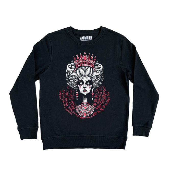 Elite Illusions Sweatshirt – gothic Men Shirts by Akumu Ink, alt fashion art from Akumu Ink Clothing