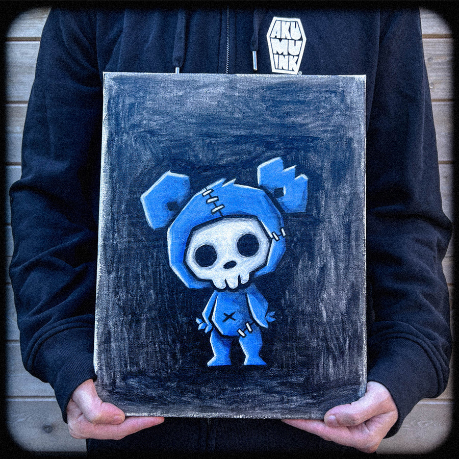 Akumu Ink art, goth art, skull art,