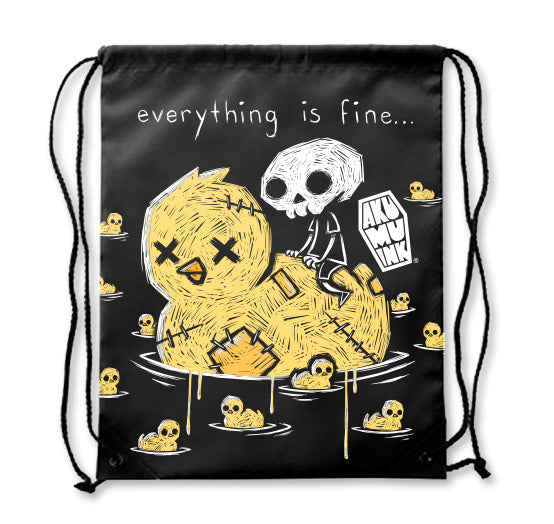 Akumu Ink bag, goth bag, skull bag,