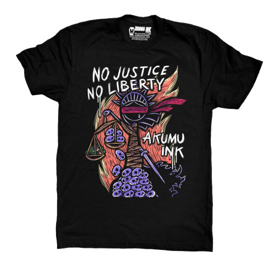 NO Justice NO Liberty Men Tshirt