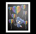 Float Away: Take Me There Artwork – gothic art by Akumu Ink, alt fashion art from Akumu Ink Clothing