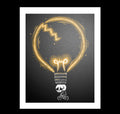 Burnt Out Artwork – gothic art by Akumu Ink, alt fashion art from Akumu Ink Clothing
