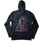 Eaten Alive Hoodie – gothic long sleeve by Akumu Ink Clothing, alt fashion art from Akumu Ink Clothing