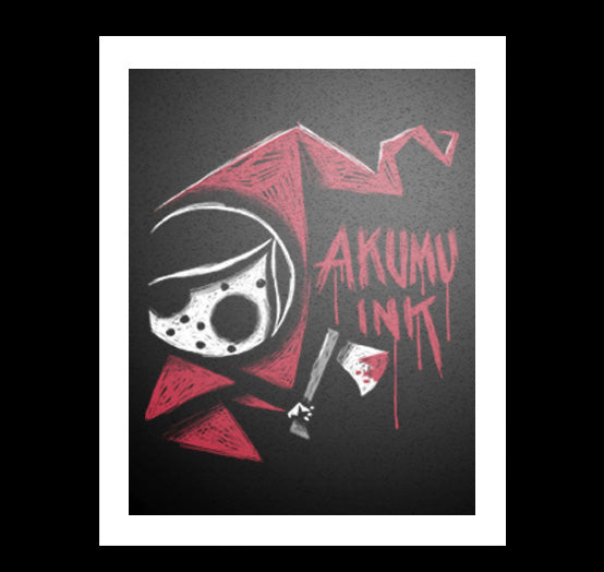 Red Artwork – gothic art by Akumu Ink, alt fashion art from Akumu Ink Clothing