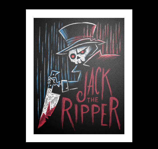 Jack The Ripper Artwork – gothic art by Akumu Ink, alt fashion art from Akumu Ink Clothing