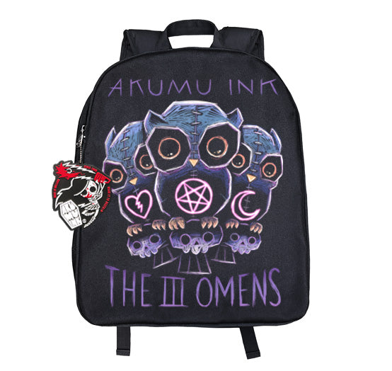 Akumu Ink bag, goth bag, skull bag, 