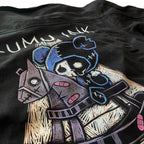 The Broken Ones Denim Jacket – gothic denim jacket by Akumu Ink, alt fashion art from Akumu Ink Clothing