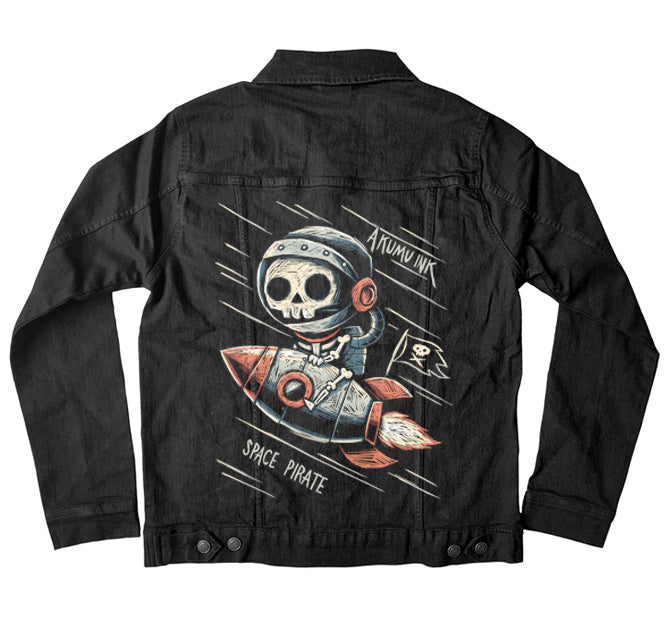 Space Pirate Denim Jacket