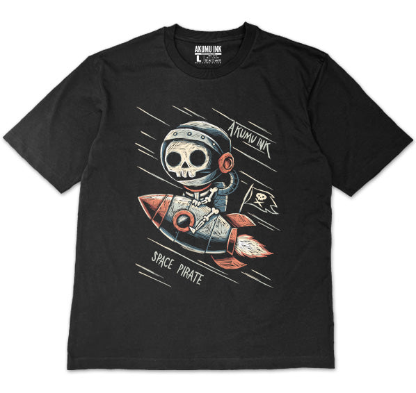 Space Pirate Oversized Unisex Tshirt