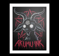 Baphomet's Ascension Artwork – gothic art by Akumu Ink, alt fashion art from Akumu Ink Clothing