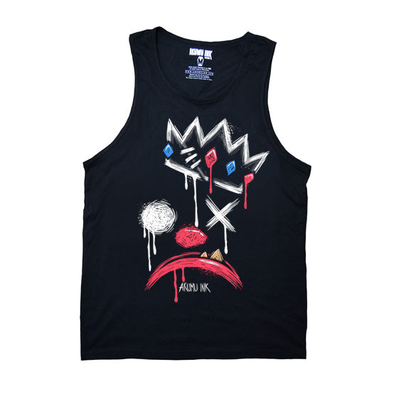 King of Klowns Men Tank – gothic Men Shirts by Akumu Ink, alt fashion art from Akumu Ink Clothing