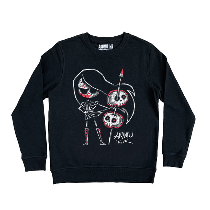 Tokyo the Impaler Sweatshirt – gothic Men Shirts by Akumu Ink, alt fashion art from Akumu Ink Clothing