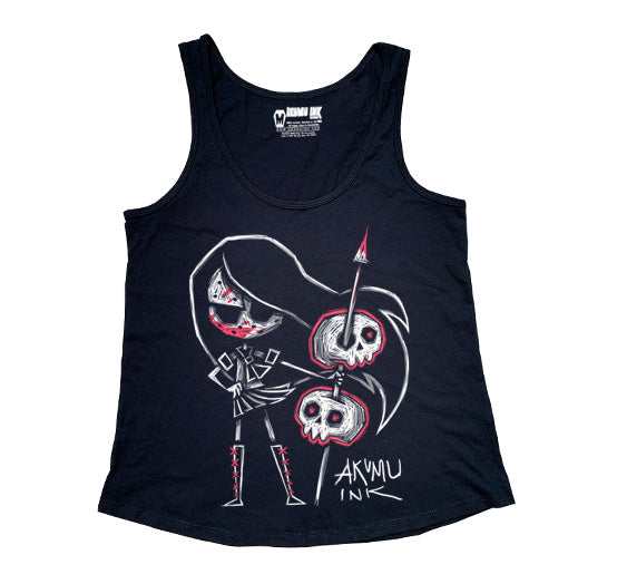 Tokyo the Impaler Women Tanktop – gothic Women Shirts by Akumu Ink, alt fashion art from Akumu Ink Clothing