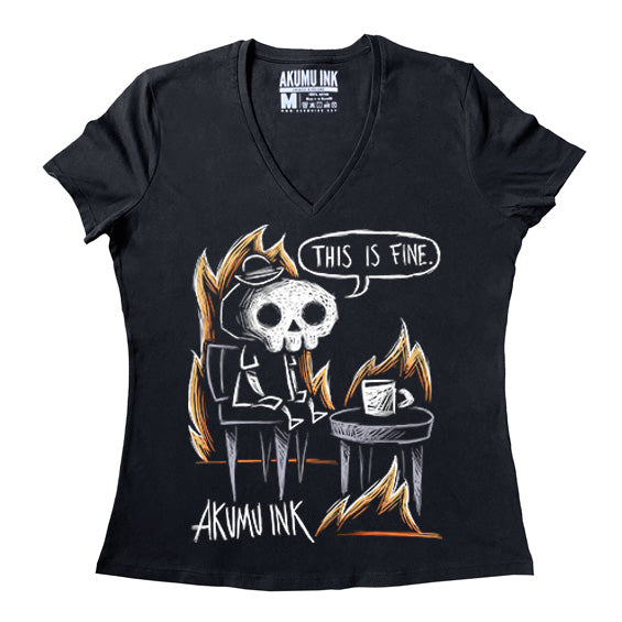 This is Fine Women Vneck