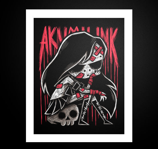 Intermission Artwork – gothic art by Akumu Ink, alt fashion art from Akumu Ink Clothing