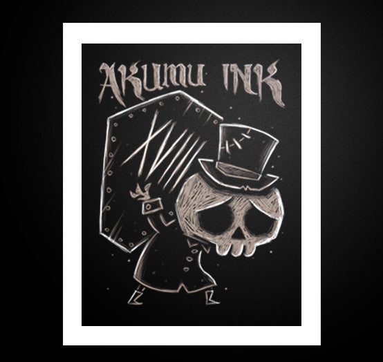 The Undertaker XVIII Artwork – gothic art by Akumu Ink, alt fashion art from Akumu Ink Clothing