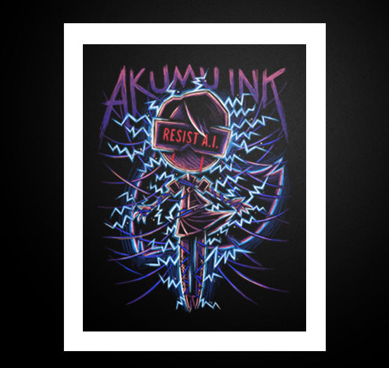 Resist A.I. Artwork