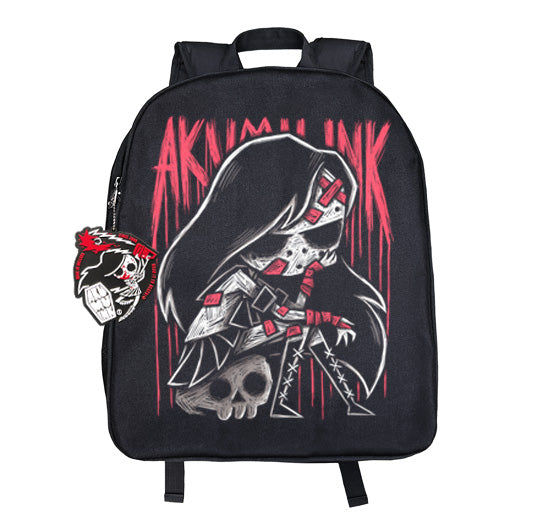 Intermission Backpack – gothic backpack by Akumu Ink, alt fashion art from Akumu Ink Clothing