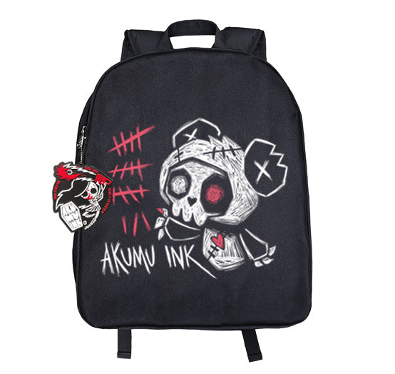 Counting the Years Backpack – gothic backpack by Akumu Ink, alt fashion art from Akumu Ink Clothing