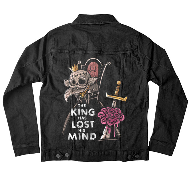 The King has Lost his Mind Denim Jacket