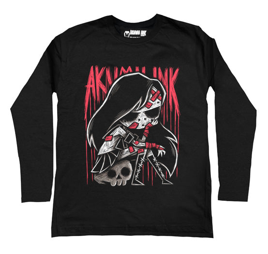 Intermission Men Long Sleeve Tshirt – gothic Men Shirts by Akumu Ink, alt fashion art from Akumu Ink Clothing