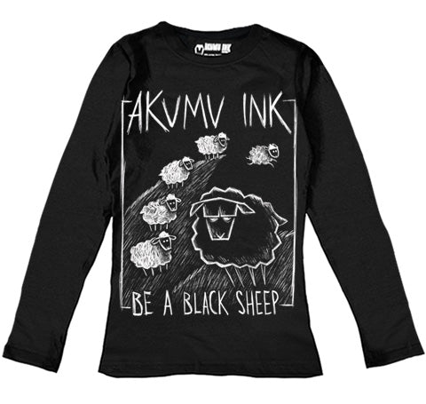 Black Sheep Women Long Sleeve Tshirt
