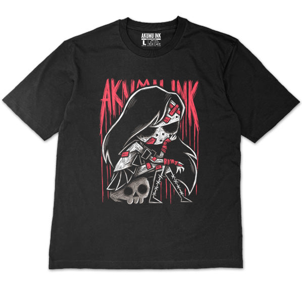 Intermission Oversized Unisex Tshirt – gothic Men Shirts by Akumu Ink, alt fashion art from Akumu Ink Clothing