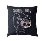 The Undertaker XVIII Pillow Case – gothic bag by Akumu Ink, alt fashion art from Akumu Ink Clothing