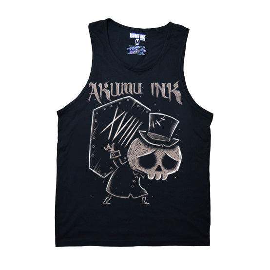 The Undertaker XVIII Men Tank – gothic Men Shirts by Akumu Ink, alt fashion art from Akumu Ink Clothing