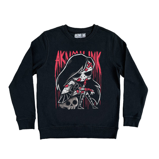 Intermission Sweatshirt – gothic Men Shirts by Akumu Ink, alt fashion art from Akumu Ink Clothing