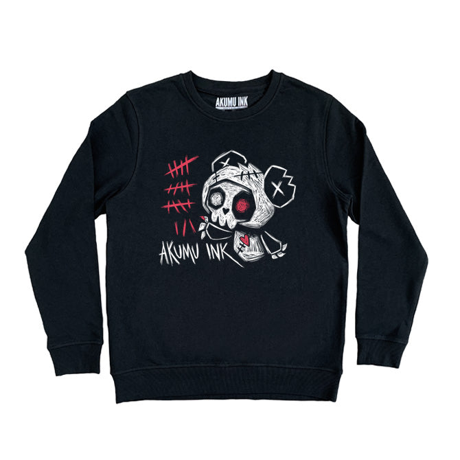 Counting the Years Sweatshirt – gothic Men Shirts by Akumu Ink, alt fashion art from Akumu Ink Clothing