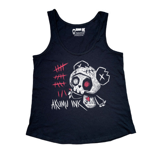 Counting the Years Women Tanktop – gothic Women Shirts by Akumu Ink, alt fashion art from Akumu Ink Clothing