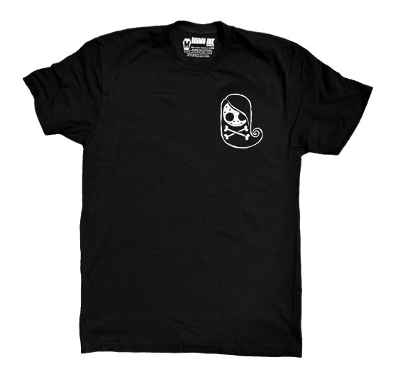 Tokyo Crossbones Men Logo Tshirt – gothic Men Shirts by Akumu Ink, alt fashion art from Akumu Ink Clothing