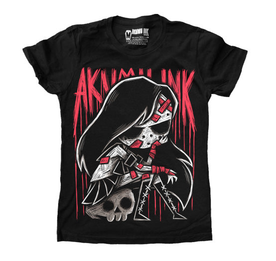 Intermission Women Tshirt – gothic Women Shirts by Akumu Ink, alt fashion art from Akumu Ink Clothing