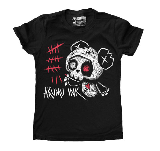 Counting the Years Women Tshirt – gothic Women Shirts by Akumu Ink, alt fashion art from Akumu Ink Clothing