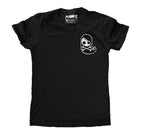 Tokyo Crossbones Women Logo Tshirt – gothic Women Shirts by Akumu Ink, alt fashion art from Akumu Ink Clothing