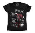 Rebel Metal Women Tshirt – gothic Women Shirts by Akumu Ink, alt fashion art from Akumu Ink Clothing