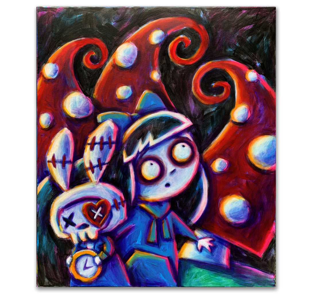 2024 Lost in Wonderland 60x70cm Painted Canvas