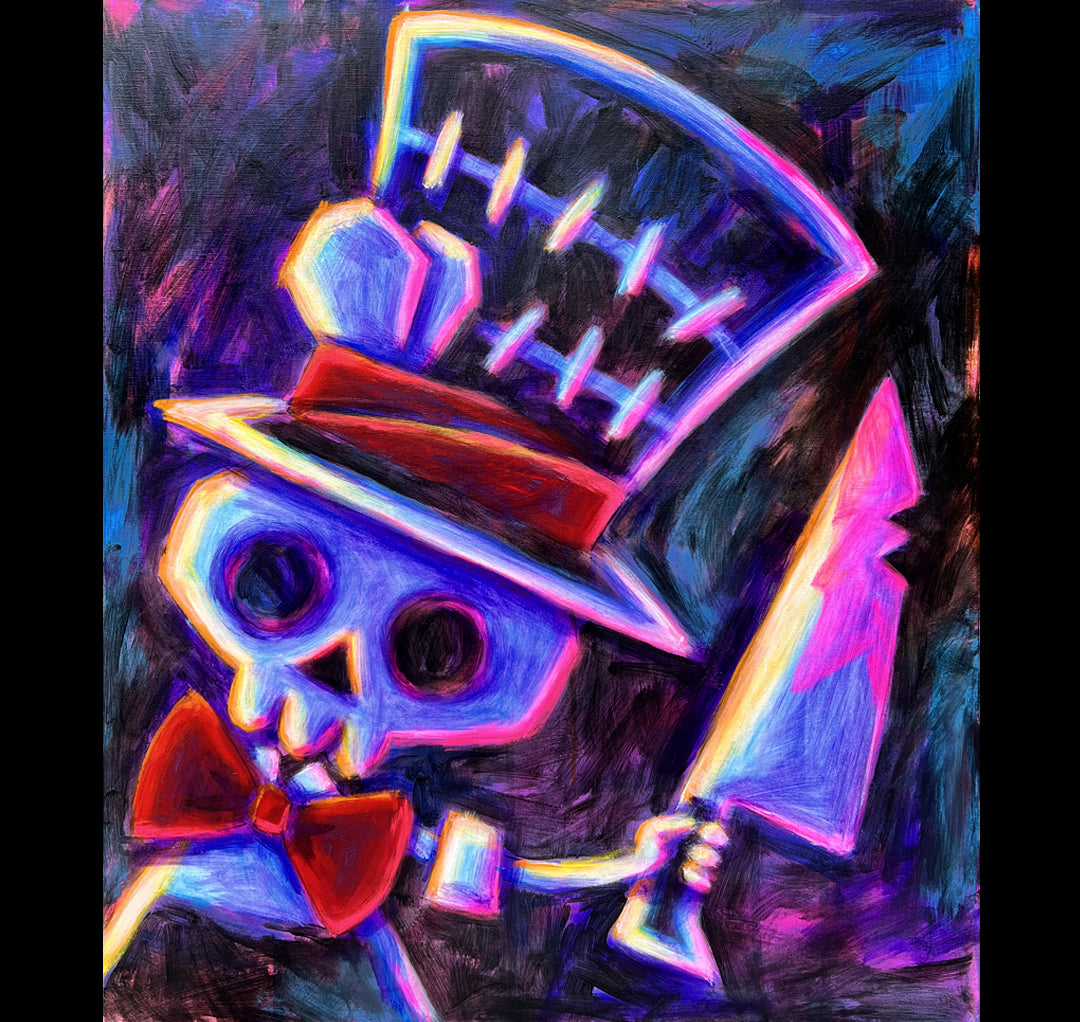 2024 Mad Hatter 60x70cm Painted Canvas