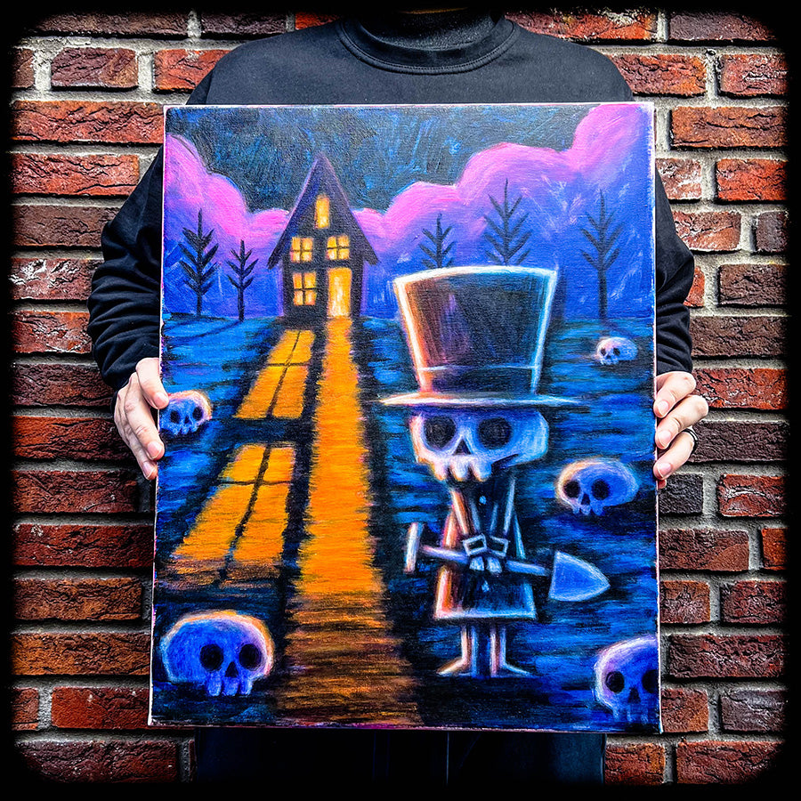 2025 We All Have Secrets Painted Canvas