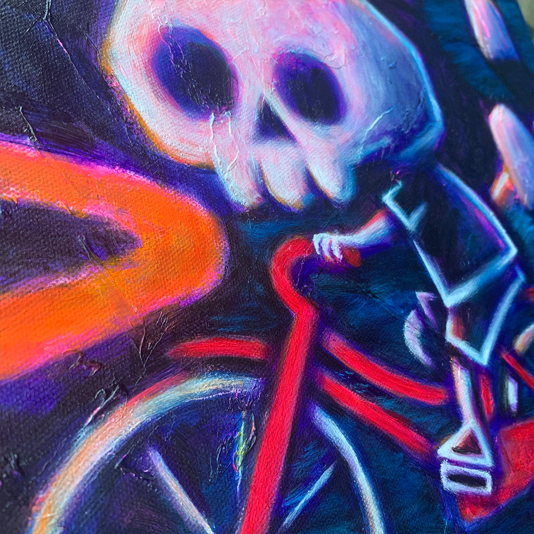 On My Way Home 50x60cm Painted Canvas