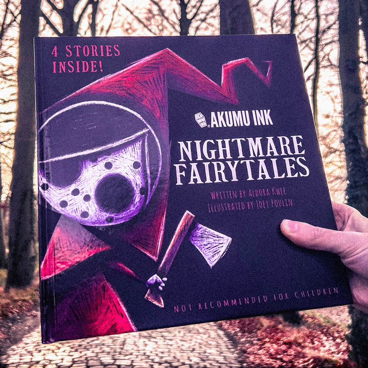 Nightmare Fairytales Storybook – gothic book by Akumu Ink, alt fashion art from Akumu Ink Clothing