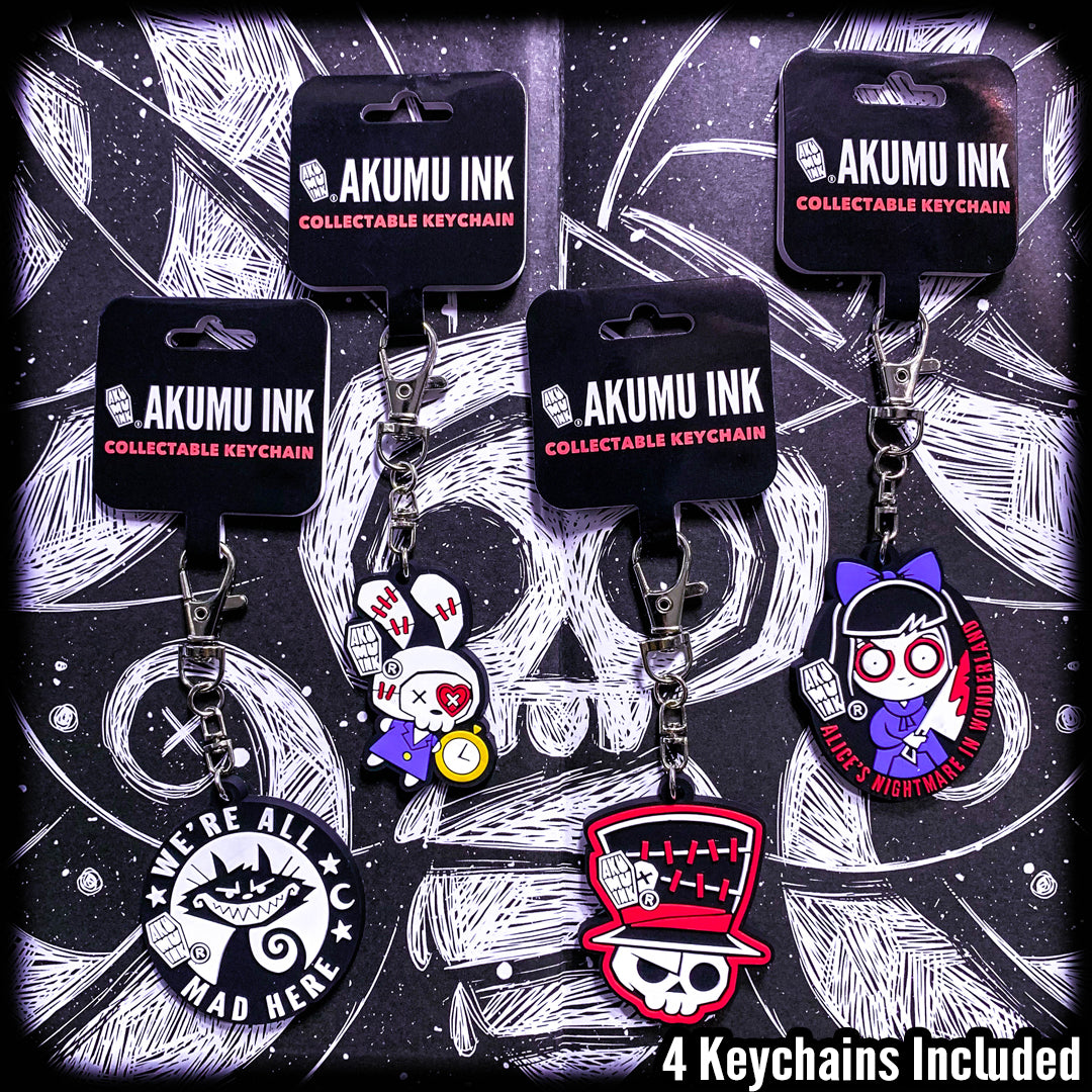 Akumu Ink Accessories, goth Accessories, skull Accessories, 