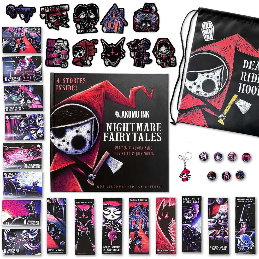 Fairytale Book Bundle – gothic  by Akumu Ink Clothing, alt fashion art from Akumu Ink Clothing