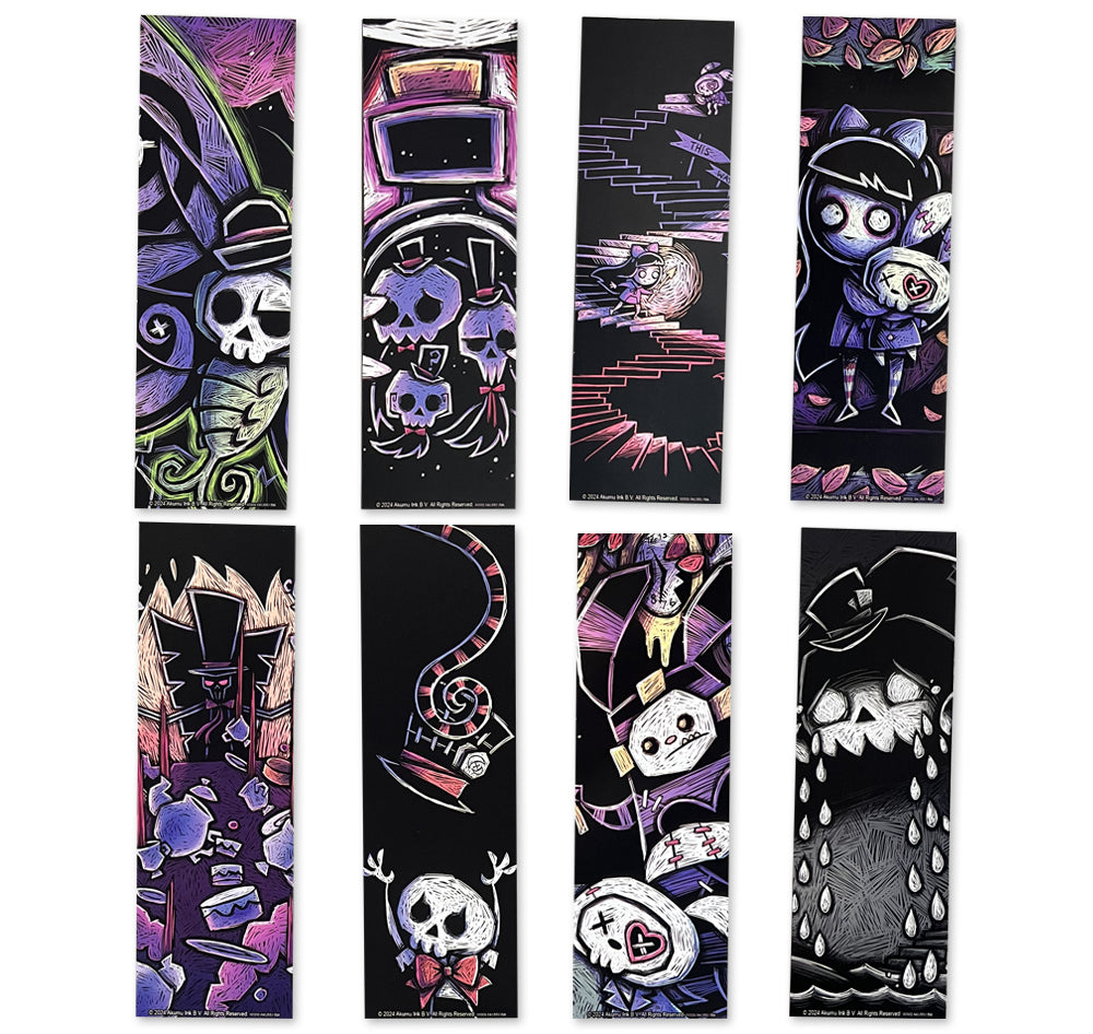 Mad Hatter Bookmark Set