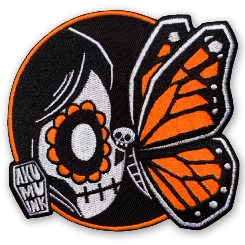Metamorphosis Patch – gothic Accessories by Akumu Ink, alt fashion art from Akumu Ink Clothing