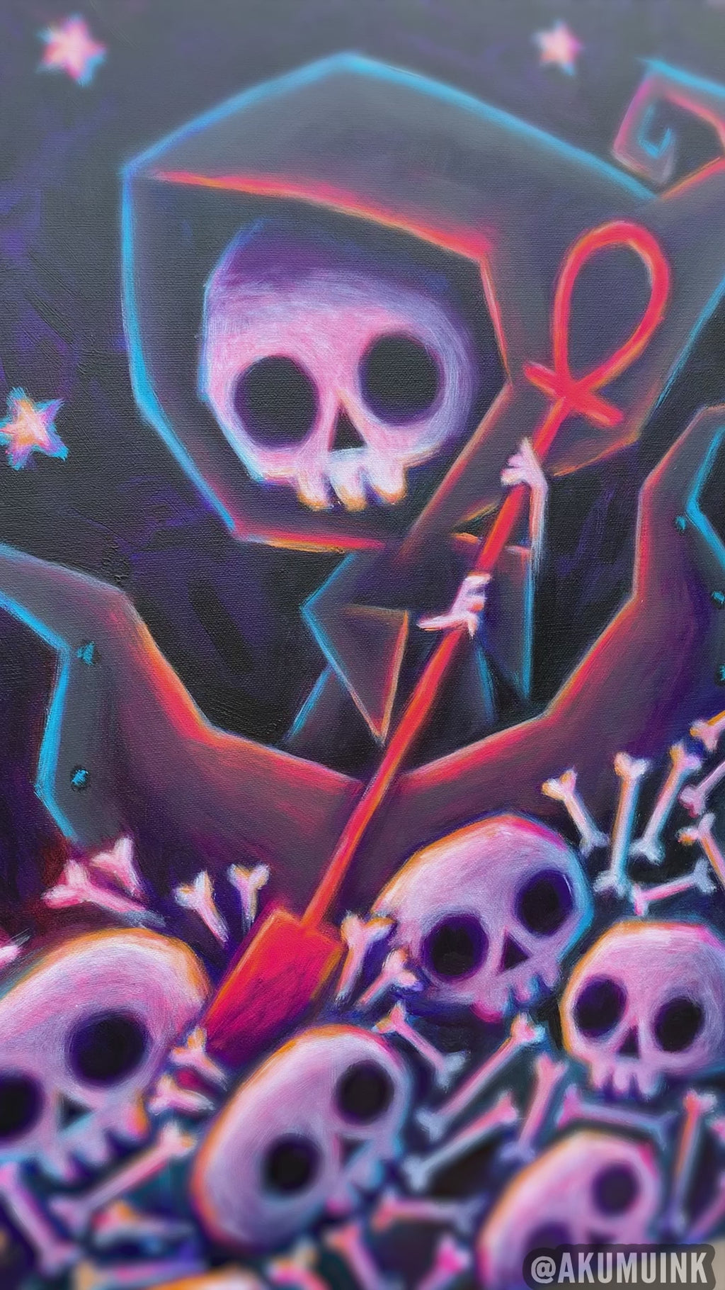 2025 Infernal River Painted Canvas